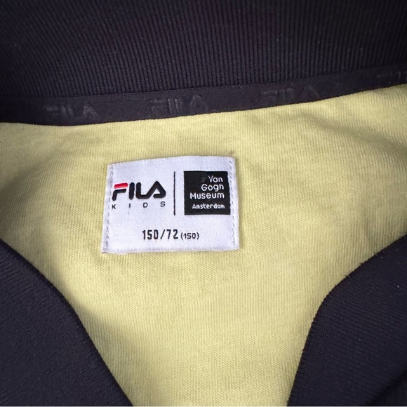 Fila Vincent Van Gogh Black and Yellow Jacket - Picture 4 of 9